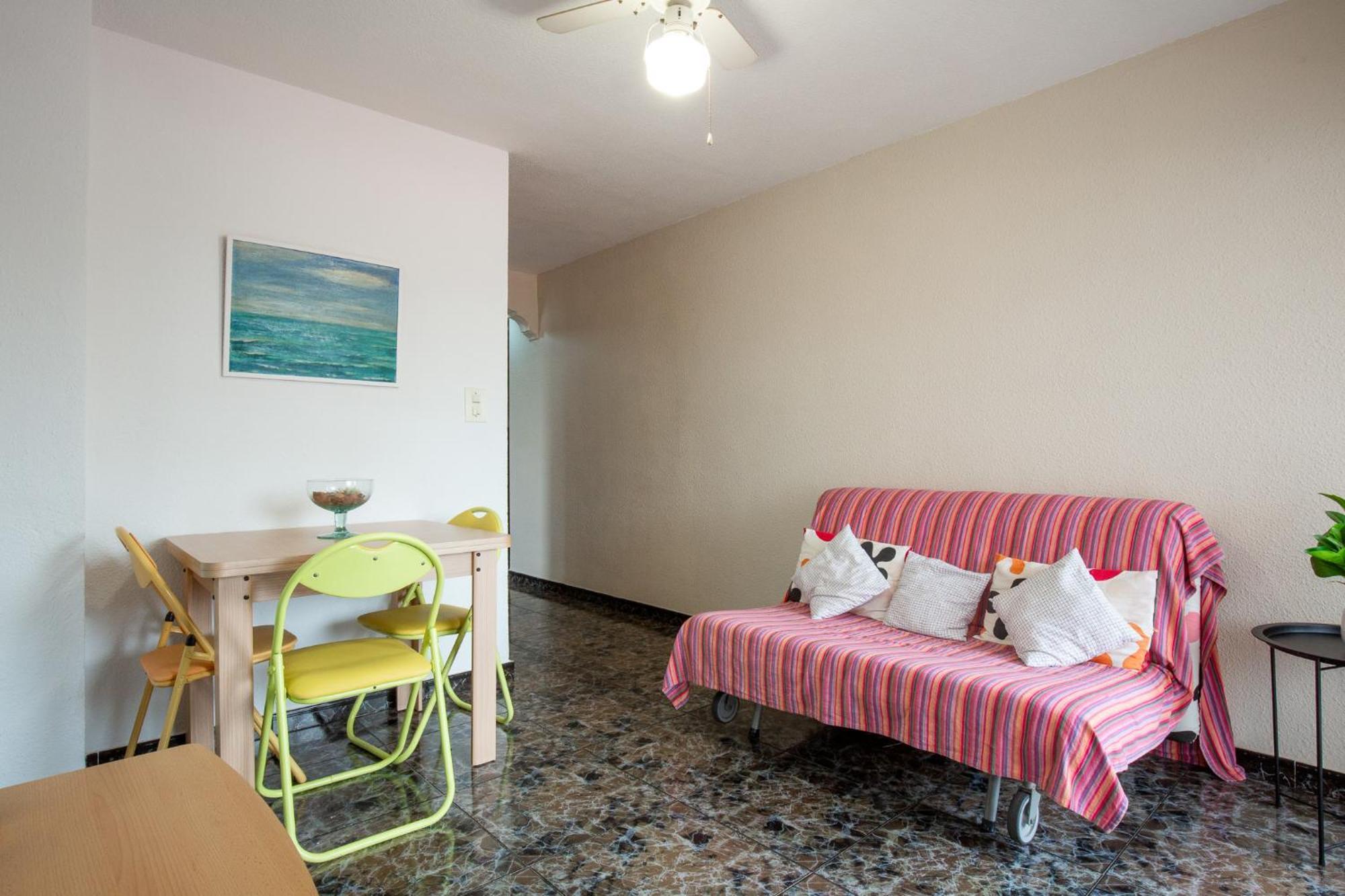 Apartamento En Complejo Residencial Con Piscina Y Garaje A 100M Del Mar Las Canteras  Exteriör bild