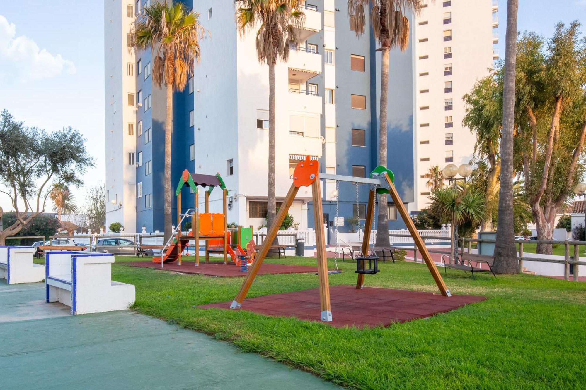 Apartamento En Complejo Residencial Con Piscina Y Garaje A 100M Del Mar Las Canteras  Exteriör bild